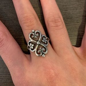 James Avery Adorned Hearts Ring